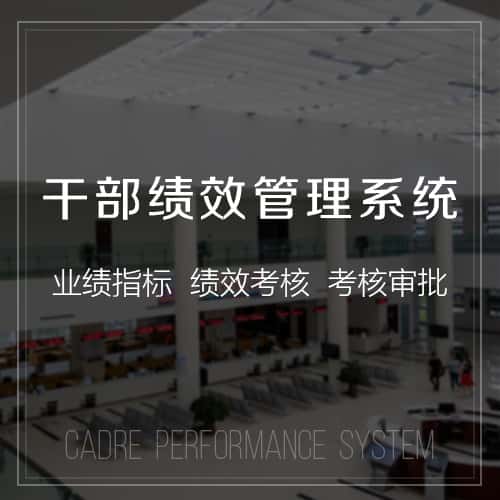 黔东南苗族侗族干部绩效管理